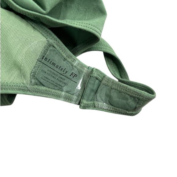 Free People Intimately Olive Green Bodysuit Women’s Size Medium - Picture 5 of 6